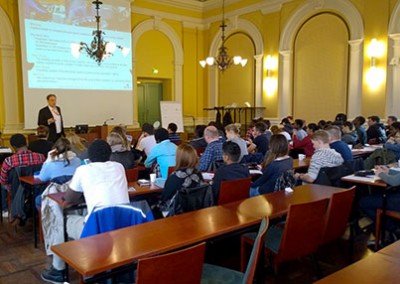 Students combined their competences in the international project workshop