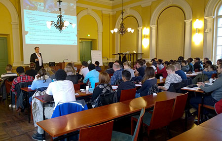 Students combined their competences in the international project workshop